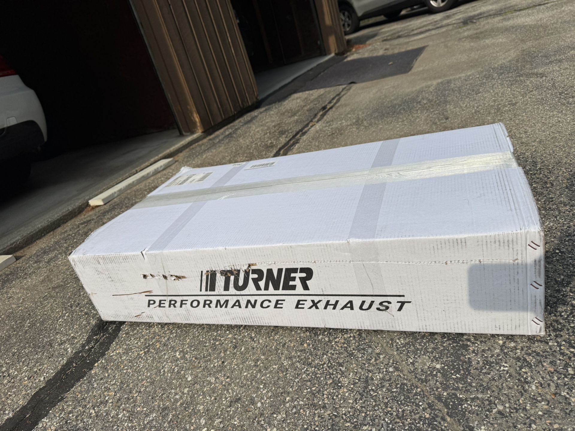 Turner Motorsport N52 328i Axleback Exhaust with black Dual Tips