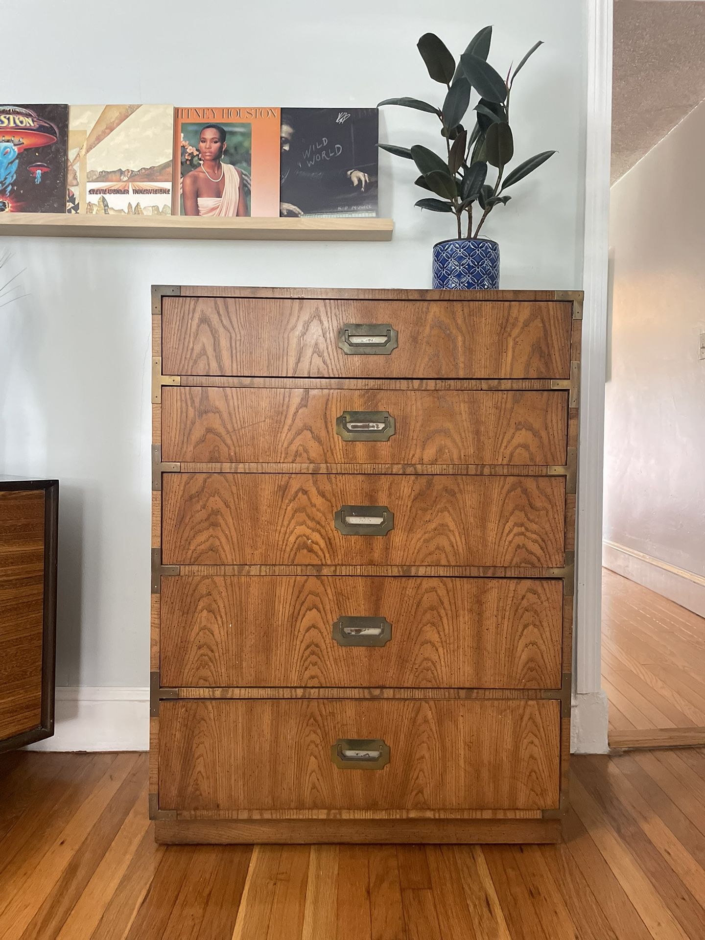 Vintage Mid Century Dixie Campaigner Dresser