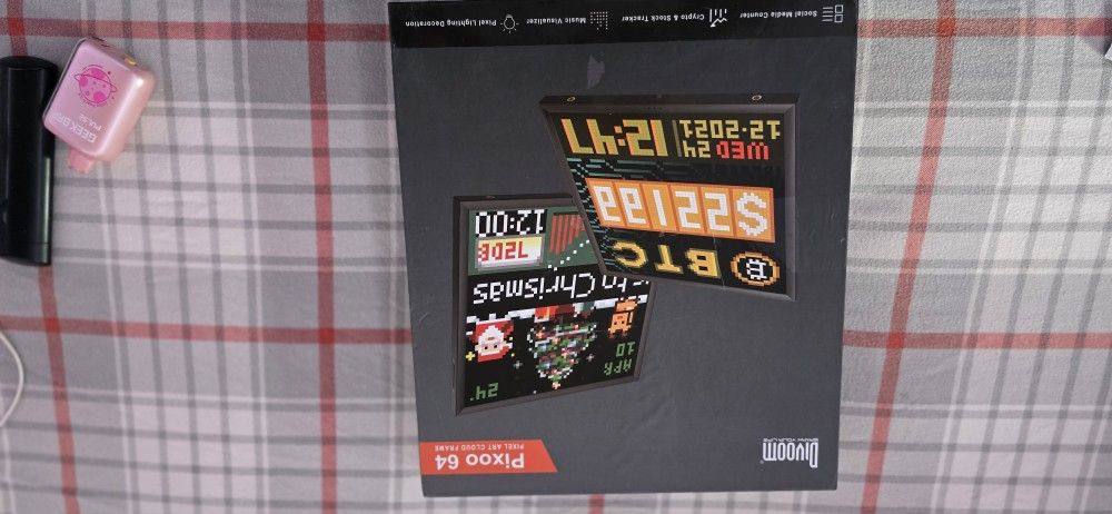 New Open Box Divoom Pixoo 64 Pixel Art Panel