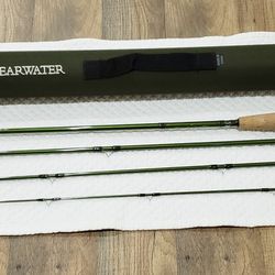  9ft Orvis Clearwater Fly Fishing  Rod 905 4 Pcs with Loaded Large Arbor 2 Reel (ONLY USED 4 HOURS)