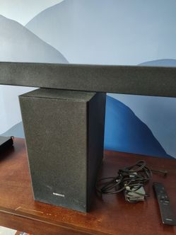 Subwoofer and crossbar