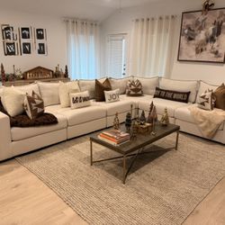 Cream Sectional