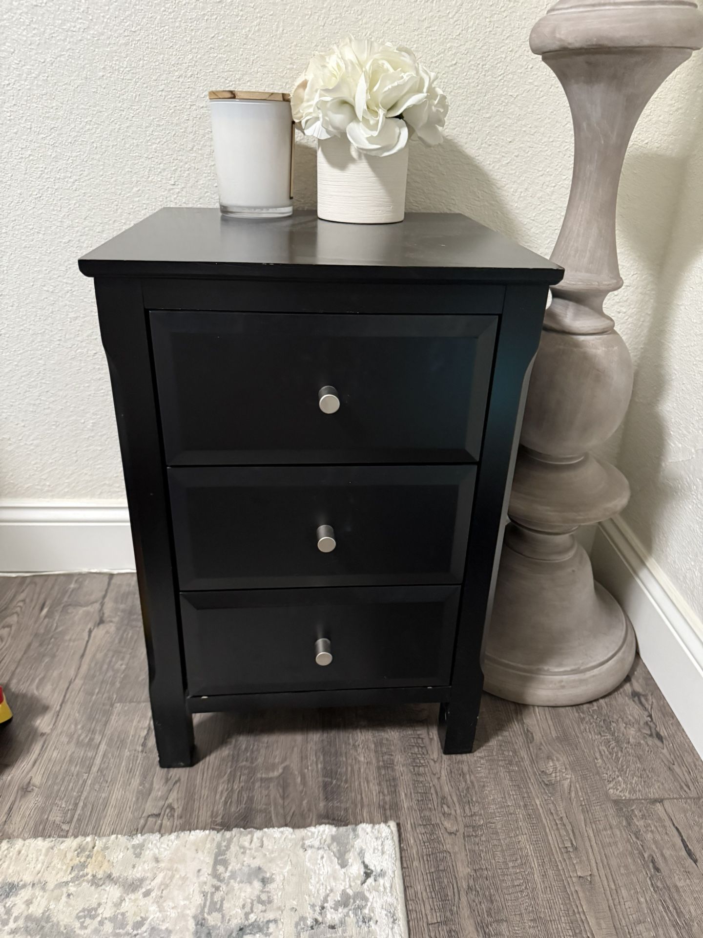 Night Stand, And Decorative Pillows For FREE