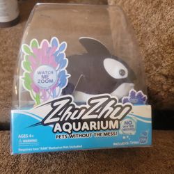 zhuzhu whale pet aquarium toy