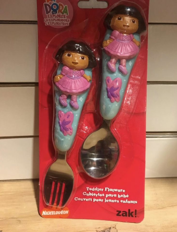 Dora Toddler Utensil Set