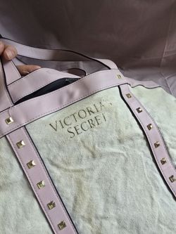 Victoria’s Secret Studded Canvas Tote Bag