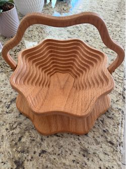 Frutero de madera