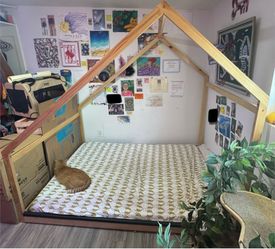 Full Size House Bed Frame