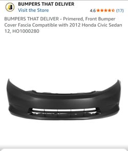 Bumper  2012 Honda Civic