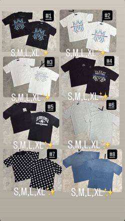 Amiri Tees Available