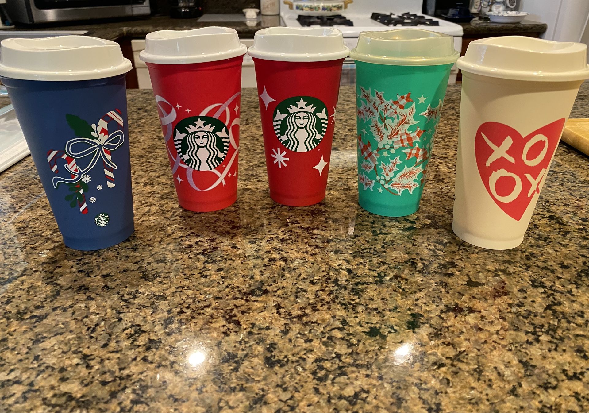 Starbucks Hard Plastic 16oz Reusable Cups ( BRAND NEW)
