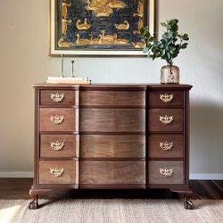 Kling Solid Mahogany Dresser – Fully Refinished