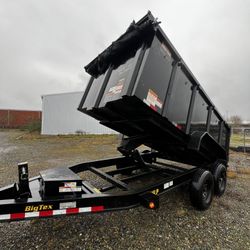 2024 Big Tex 7 x 14 14k Dump Trailer 