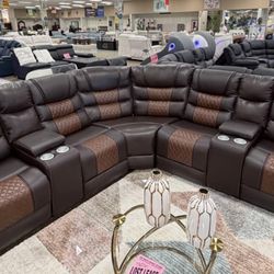 New Sectional In Box Buy Now Pay Later $39 Down No Credit Needed 