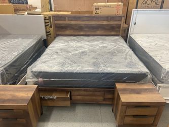 furniture mattress box spring bed frame twin full queen king