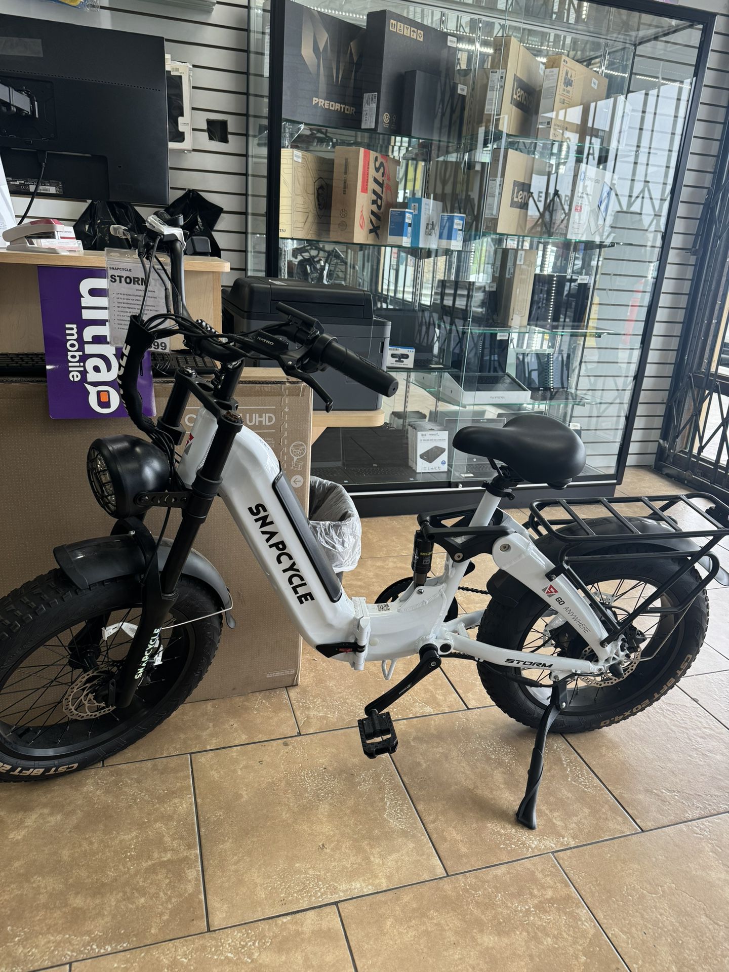 New Electric Bike With 2 Years Warranty ( Payments Available)
