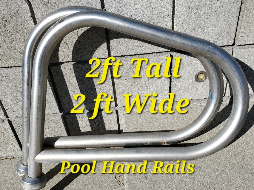 Stainless Pool Ladder Hand Rails