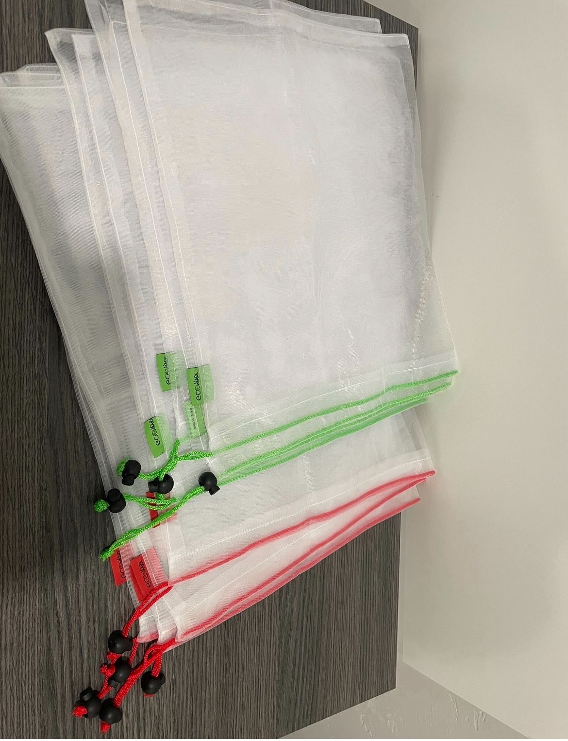 New Reusable Mesh Produce Bags Washable Eco