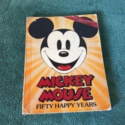 Mickey Mouse Fifty Happy Years Book