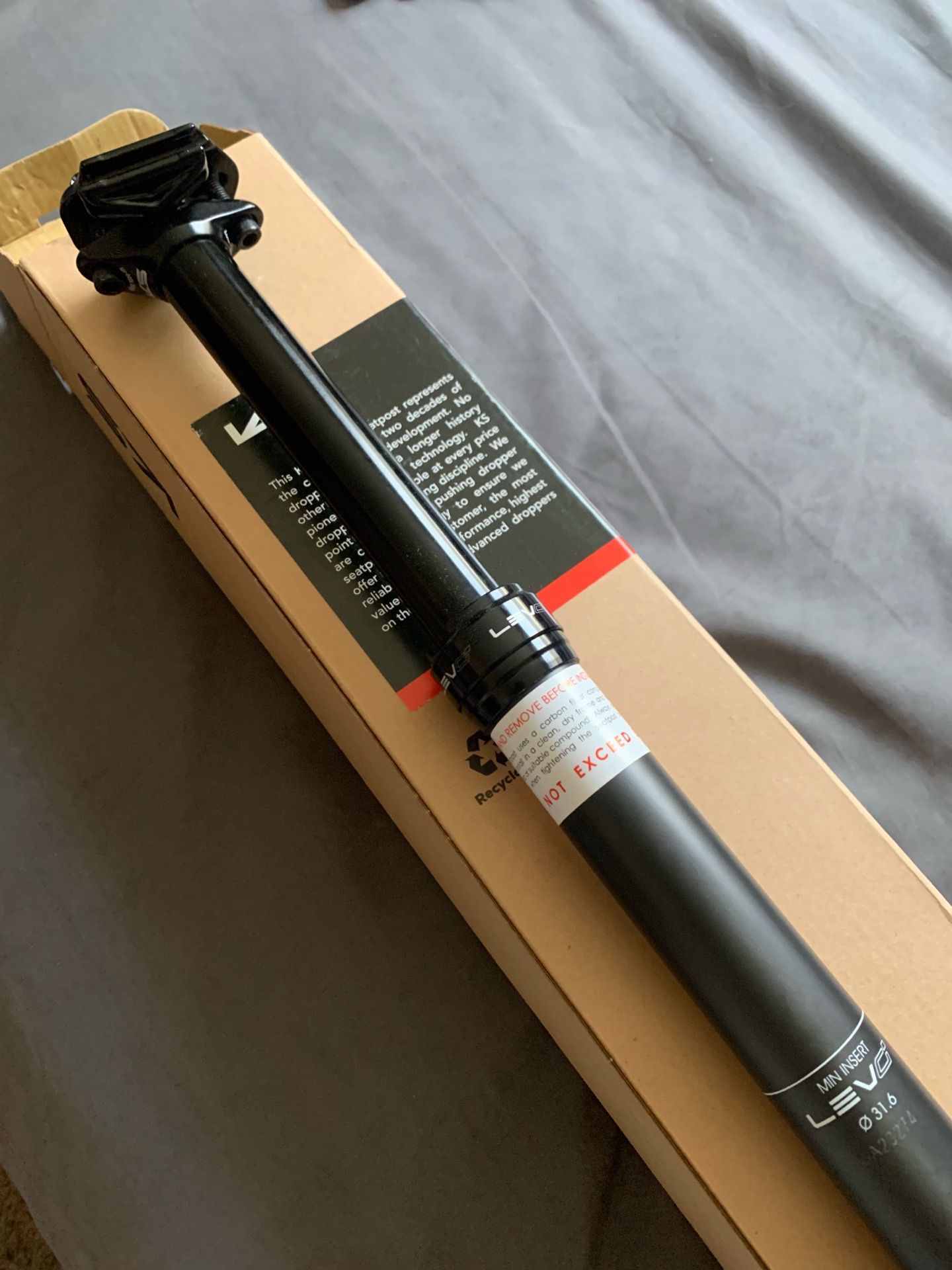 New Carbon dropper seat post for MTB bike Ebike