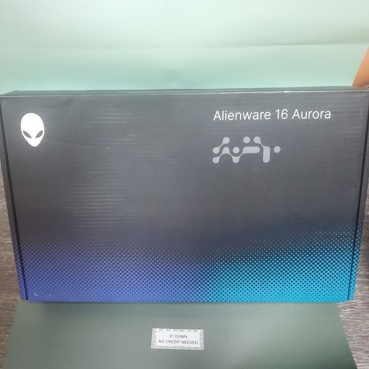 Alienware 16x Aurora Brand New Gaming Laptop Intel Core Ultra 9 275hx 32gb Ram RTX 5060 1tb SSD - 5 Dollars Down No Credit Needed! 