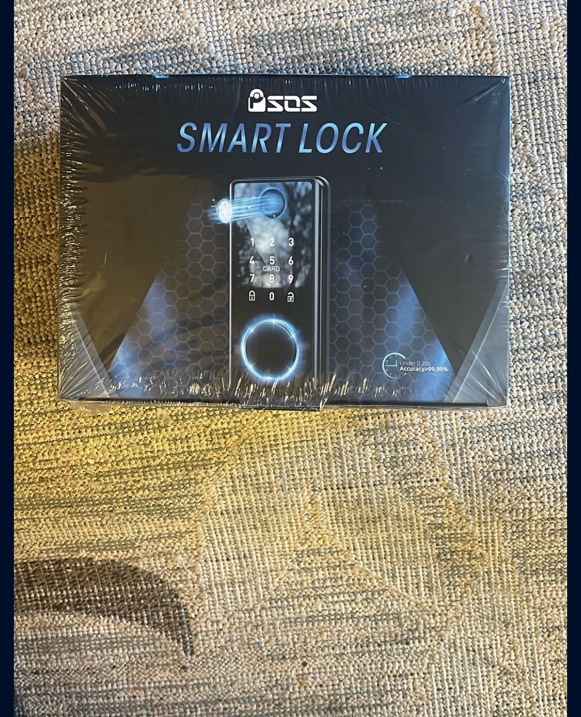 Smart Front Door Lock Keyless Entry Biometric 