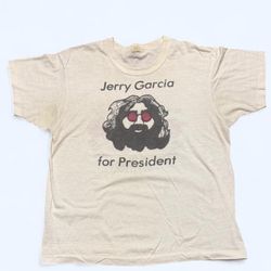 Vintage Jerry Garcia Grateful Dead Shirt Rare!