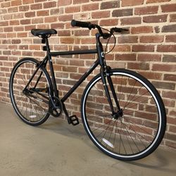 NEW 52CM RETROSPEC HARPER MATTE BLACK SINGLE SPEED FIXED GEAR FIXIE TRACK ROAD BIKE
