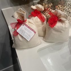 Rock salt crystal bath from Poland.  Three, 5 pound bags. $20 for all.  Brand new, never used.