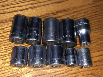 Set of 10 miscellaneous Craftman v series