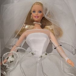 Vintage Collector's Barbie Blushing Bride
