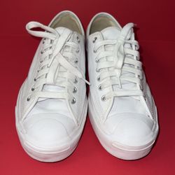 Converse Jack Purcell Mens Size 9 White Leather