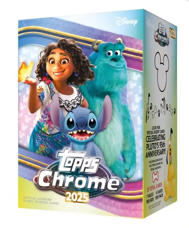 2025 Topps Chrome Disney Blaster Box