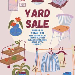 Yard Sale El Monte