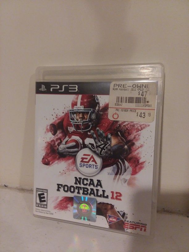 NCAA Football 12 Playstation 3