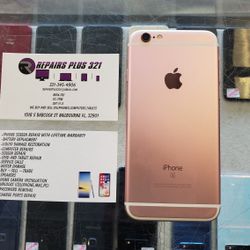 Unlocked Rose iPhone 6S 32gb