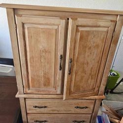 King Head / Foot Board And TV Armoire For A Deal