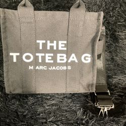 The Canvas Black Small Tote Bag