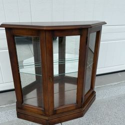 Glass Display/ Curio Cabinet