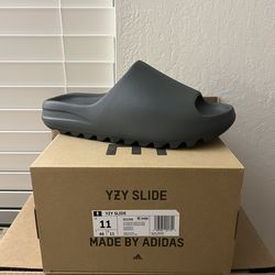 NEW adidas YEEZY Slide size US11 SLATE GREY