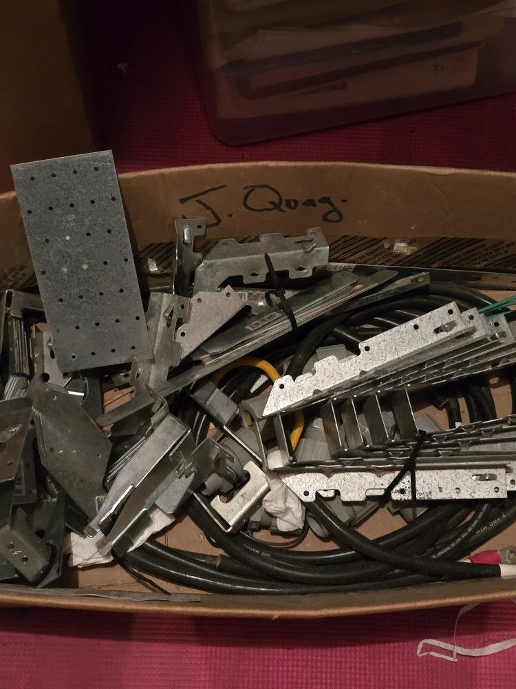 Box Of Joist Hangers And Brackets