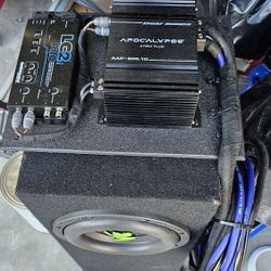 Subwoofer, Amplifier And LC2 Pro
