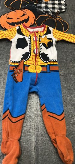 Toy Story Woody Baby Footed Pajama Costume