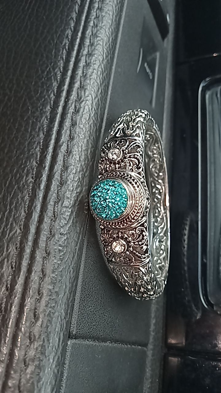 Real Silver Braclet Wit Real Diamonds