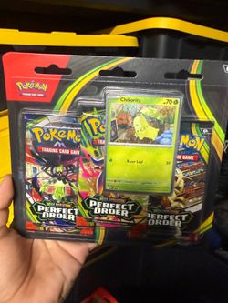 Perfect order Pokemon blister