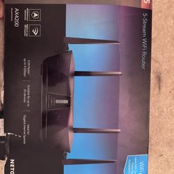 nighthawk ax4200 rax43 5 stream wifi router