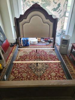 Queen size bed frame