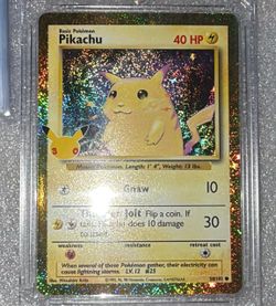 Pikachu Illustrator 1995 Holo Pokémon Card 58/102 Base Set