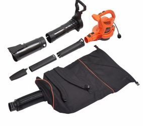 Black+Decker electric  leaf blower / mulcher