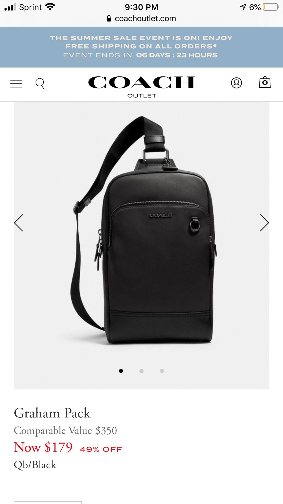 Men’s backpack